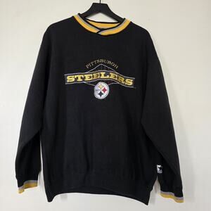 Vintage Pittsburgh Steelers Starter Crewneck Sweatshirt Adult XL NFL Footbal 90s
